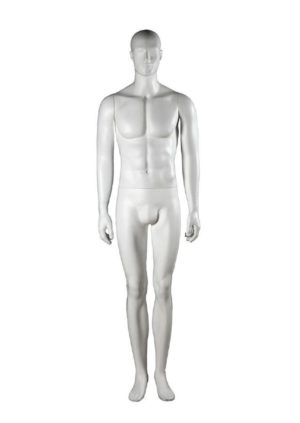 mannequin homme debout avec tête abstraite Paris