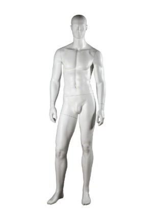 location mannequin homme musclé déhanché blanc mat Marseille