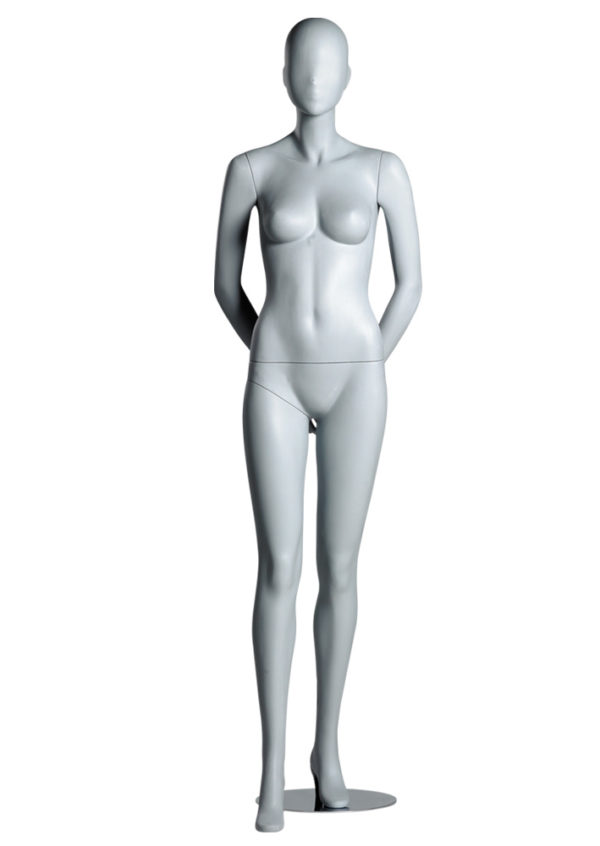 location mannequin femme en fibre de verre blanc mat Toulon